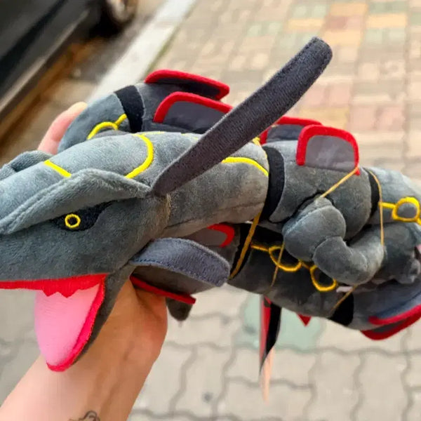 [BUNJANG] Shiny Rayquaza Plush Toy / 포켓몬스터 이로치블랙레쿠쟈인형