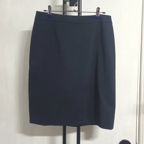 [BUNJANG] List Navy Midi Skirt Size 70 / 28인치 LIST 리스트 치마 네이비