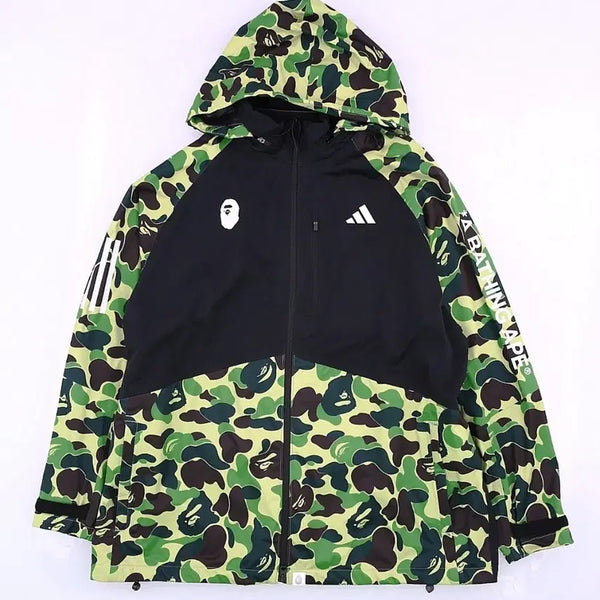 [BUNJANG] Adidas x Bape Windbreaker Jacket 3XL / 아디다스 X 베이프 윈드레디 자켓 3XL