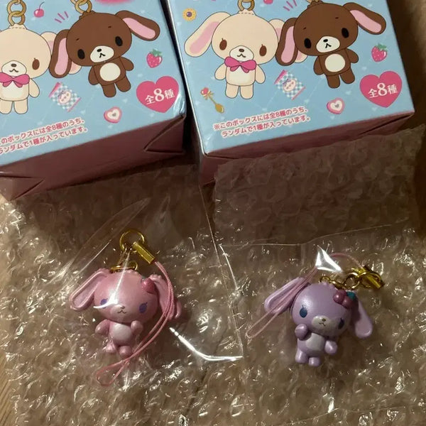 [BUNJANG] Sanrio Sugarbunnies Trading Mascot Strap Bundle Set / 산리오 슈가바니즈 트레이딩 마스코트 스트랩 베리우사 일괄
