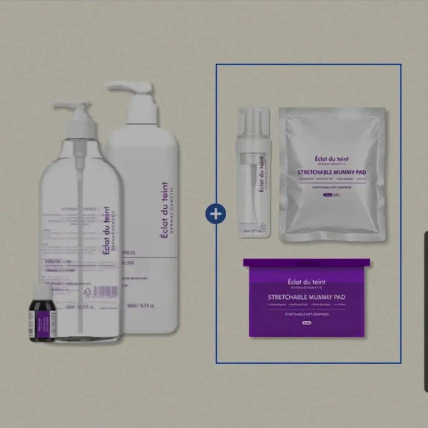 [BUNJANG] Eclat du Temps Mummy Pack Intensive Hydration & Barrier Care Set (Sealed) / (무배)에끌라뒤땅 머미팩 긴급수분 물광케어 장벽케어 미개봉새제품