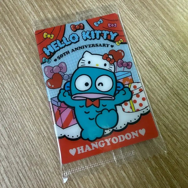 [BUNJANG] Sanrio Hello Kitty 50th Anniversary Hangyodon Photocard / 산리오 헬로키티 50주년 카드 한교동