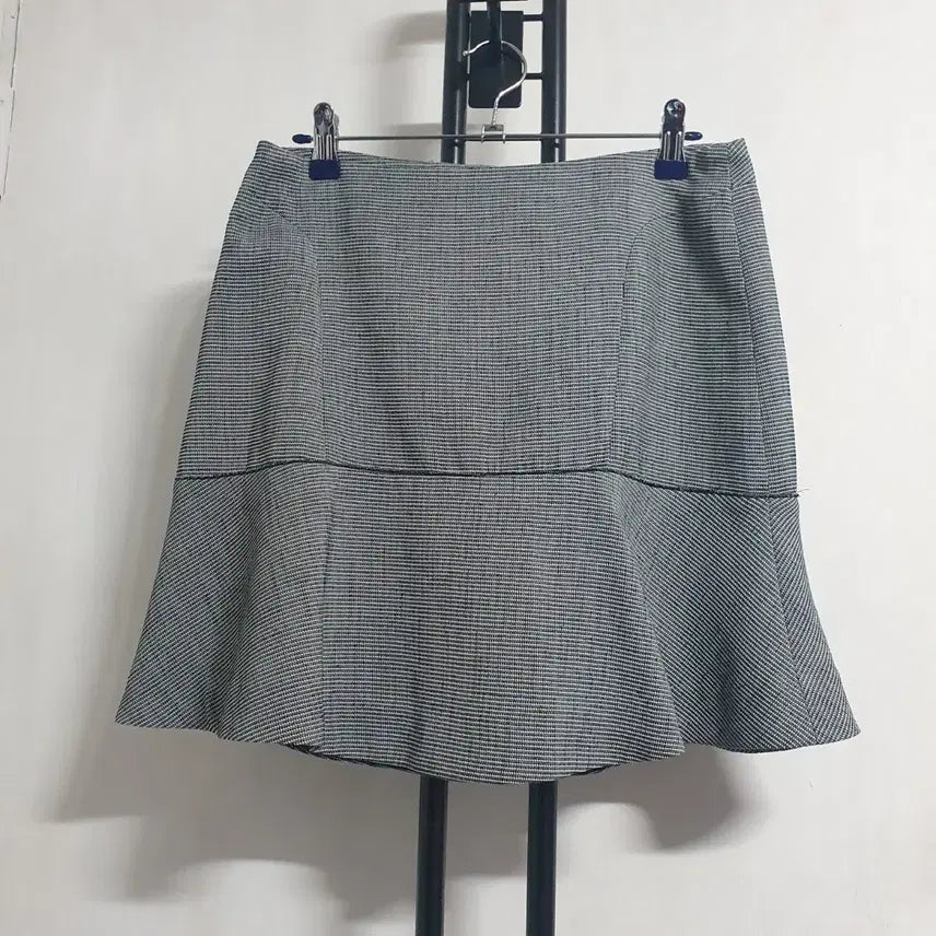 [BUNJANG] LIST 28-inch Grey Midi Skirt / 28인치 LIST 리스트 치마 그레이
