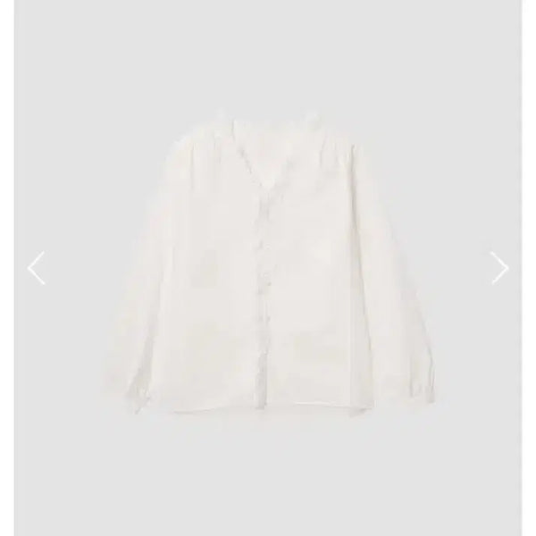 [BUNJANG] So Ding Key Bread Rosalie White Blouse / 쏘딩키브레드 블라우스 Rosalie White Blouse