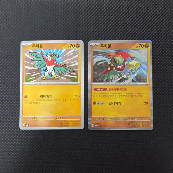 [BUNJANG] Pokemon Luchabull Set / [포켓몬 카드] 루차불 도감용 2종 일괄
