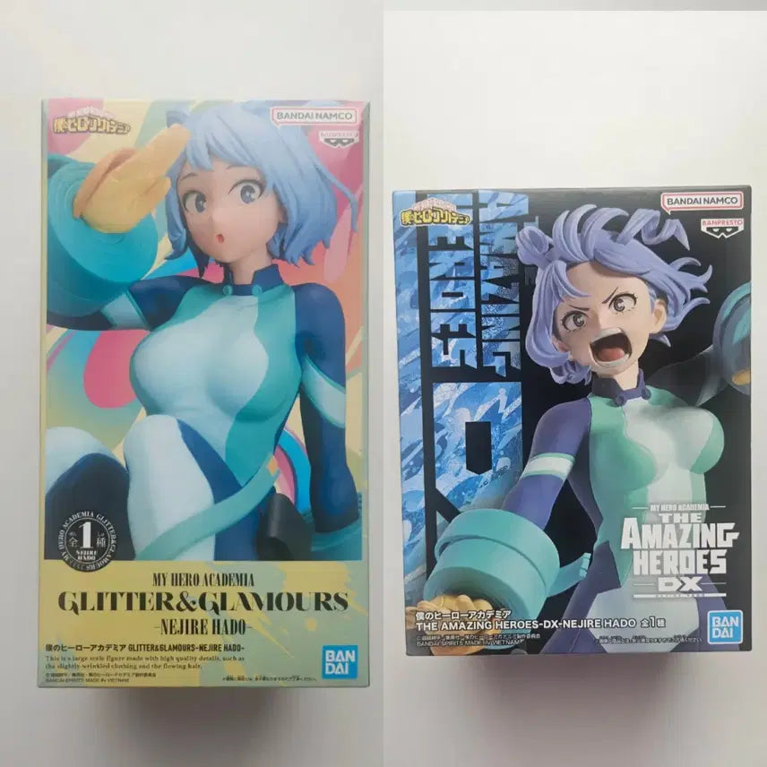 [BUNJANG] My Hero Academia Hadou Nejire The Amazing Hero DX Glitter & Glamorous Figure Bundle Set / 나히아 하도 네지레 The Amazing Hero DX, Glitter & Glamorous 피규어 일괄