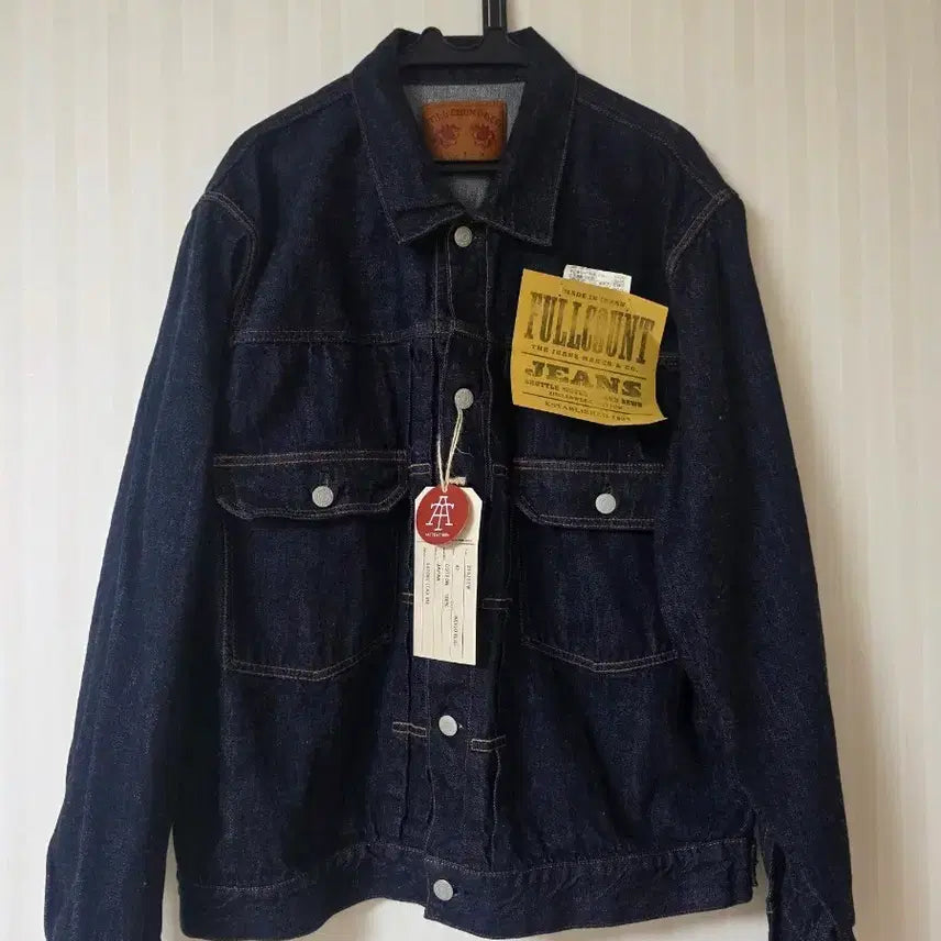 [BUNJANG] Fullcount 2102SS Supersmooth 2nd Gen Denim Jacket (Size 42) / 풀카운트 2102ss 슈퍼스무스 2세대 데님자켓 (42size)