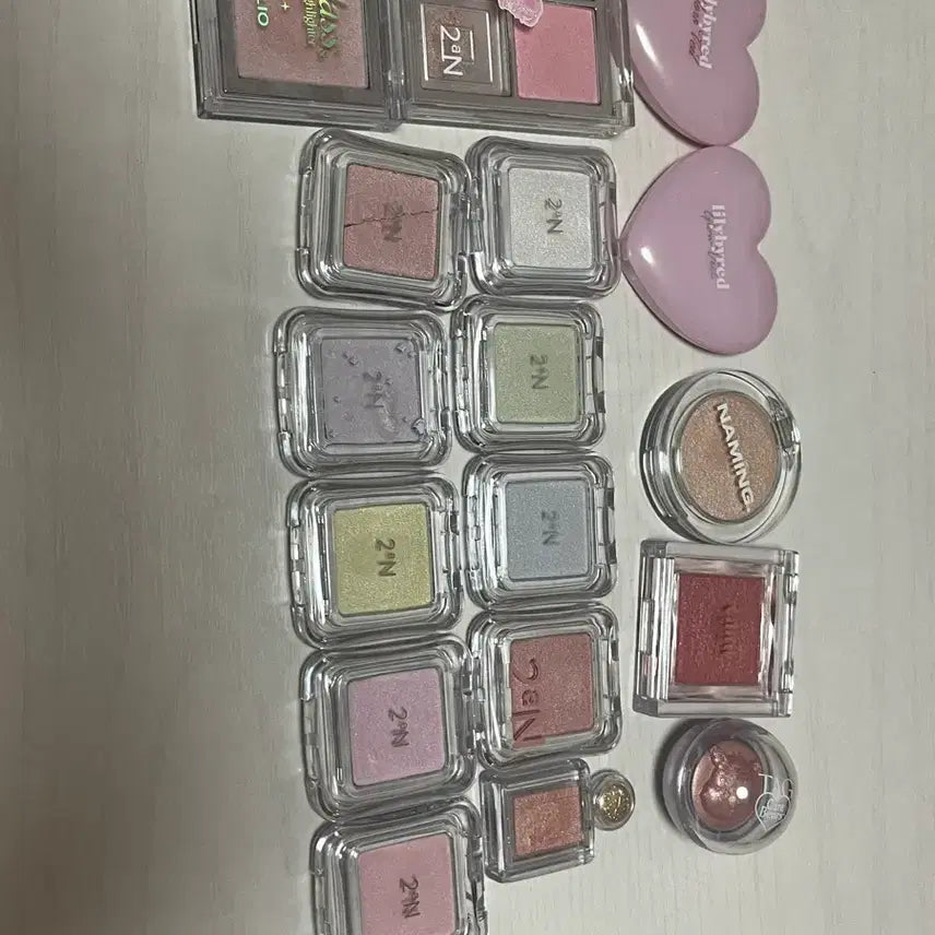 [BUNJANG] Bundle Set Lilybyred, Naming, Glint, Tag, TOUN28, Clio, Majolica Majorca Highlighters / 하이라이터 일괄 판매합니다