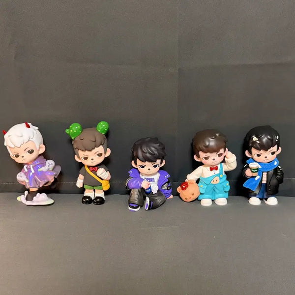 [BUNJANG] TNT BOY RAYAN Rayan Figure 5-Piece Bundle Set (New) / [정품]TNT BOY RAYAN 라얀 피규어(새상품)5종류 일괄판매