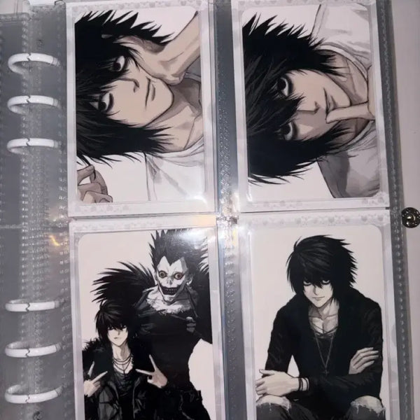 [BUNJANG] Sso Death Note Light Yagami L Photocard Postcard Bundle Set / 쏘님 데스노트 포카 엽서 라이토 엘