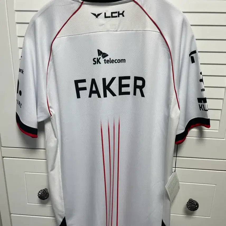 [BUNJANG] T1 2024 Worlds Faker Jersey (M, L) / 2024 t1 월즈 유니폼 페이커 M, L