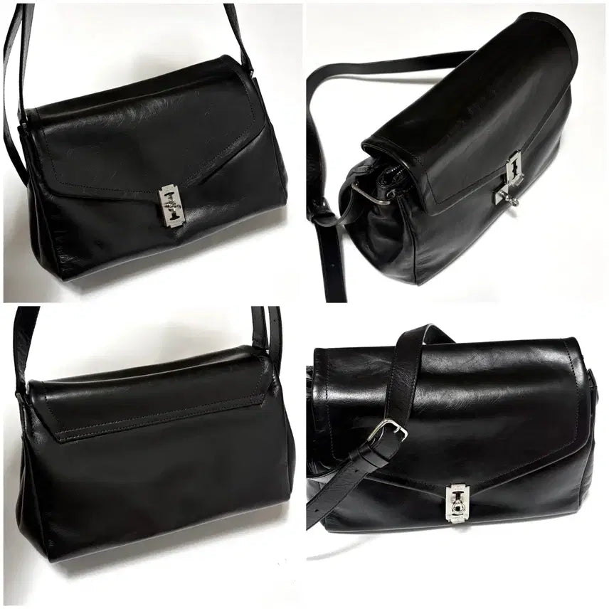 [BUNJANG] Vunque Occam Two Shoulder Bag Large Black / Vunque 분크 오캄 두 숄더백 라지 블랙 가방