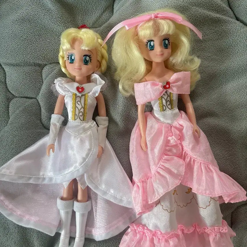 [BUNJANG] Naja "Tomorrow's Me" 6-Day Doll Italian Version 2-Set Vintage Toy / 내일의 나쟈 육일돌 고전 인형 이탈리아판 2종 세트 고전완구 고전 미미 고전문구