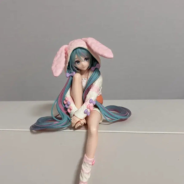 [BUNJANG] Vocaloid Hatsune Miku Noodle Stopper Figure / 미쿠 파자마 누들스토퍼 피규어