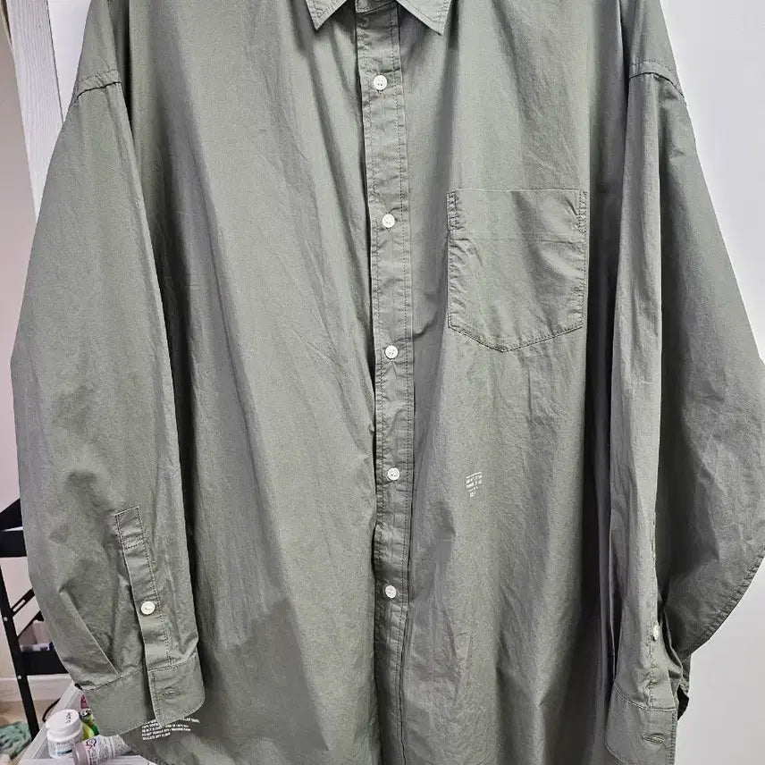 [BUNJANG] Fresh Service A-Fit Silhouette Shirt / [F]Fresh Service 셔츠
