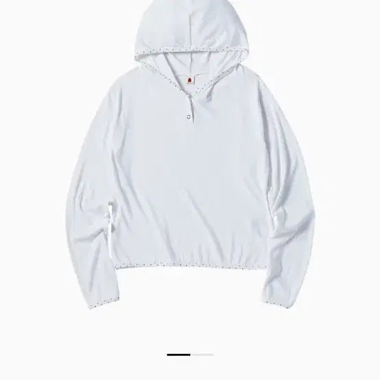 [BUNJANG] Comoninoz W DOT Layered Hoodie / 꼬모니노즈 W DOT 레이어드 후드