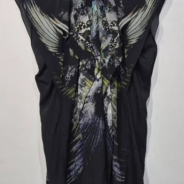 [BUNJANG] TIME Women's Printed Blouse with Scarf Set / 타임/ TIME 여성 나염 블라우스