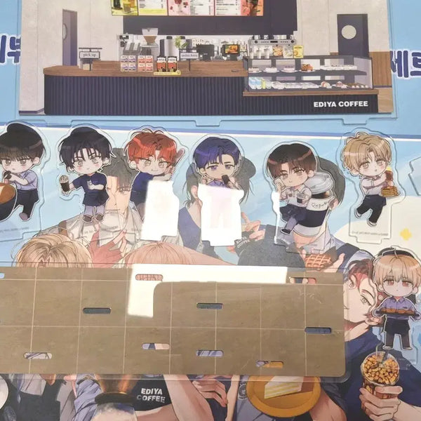 [BUNJANG] Lookism Ediya Collaboration Limited Edition Acrylic Stand (Box Included) / 데못죽 이디야 콜라보 한정판 아크릴 스탠드 (상자 포함)