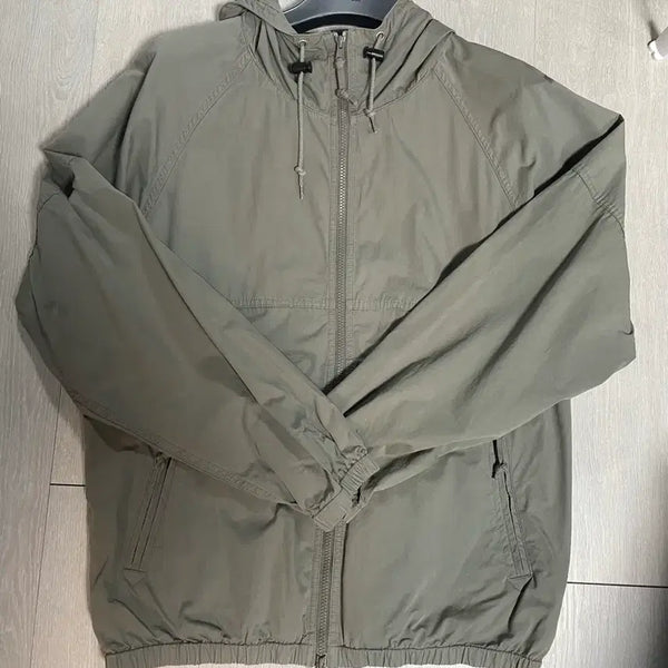 [BUNJANG] Kakiss Hooded Raglan Jacket G2 Size 3 (L) Sage Green / 카키스 후디드 레글런 자켓 G2 3사이즈(L)