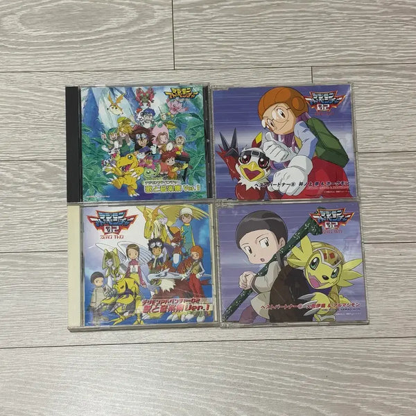 [BUNJANG] Digimon Adventure 02 / Digimon: Our War Game! Character Song CD Set / 디지몬 어드벤처 제로투 파워디지몬 사운드트랙 캐릭터송cd