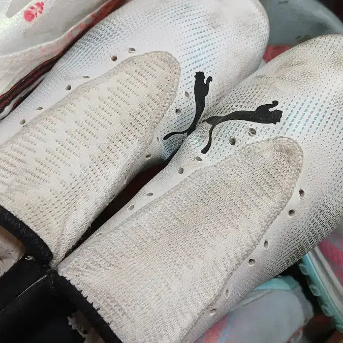 [BUNJANG] Puma Football Boots Size 260 White / 퓨마 축구화 260 화이트