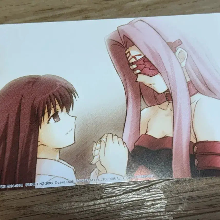 [BUNJANG] Fate Unlimited Codes Sakura Matou C74 Lucky Bag Postcard Set / 페이트 언리미티드 코드 마토 사쿠라 C74 복주머니 엽서 2매