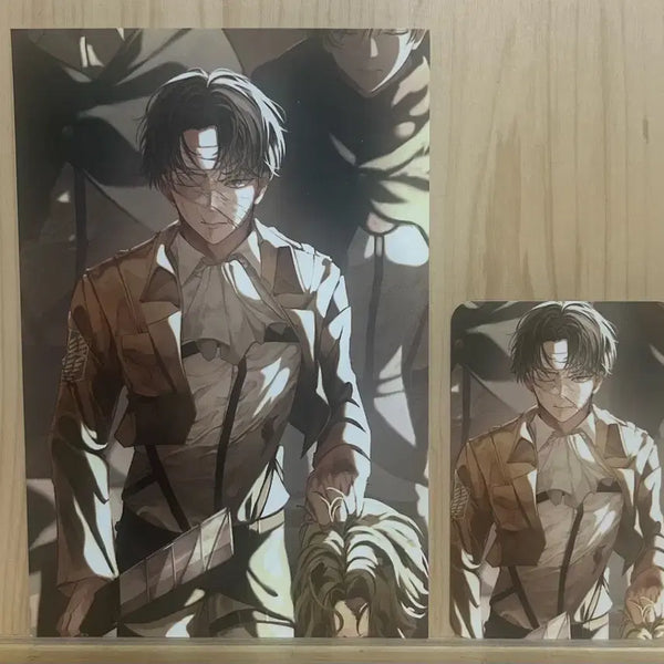 [BUNJANG] Attack on Titan Levi Postcard & Photocard / 진격거 리바이 엽서&포카