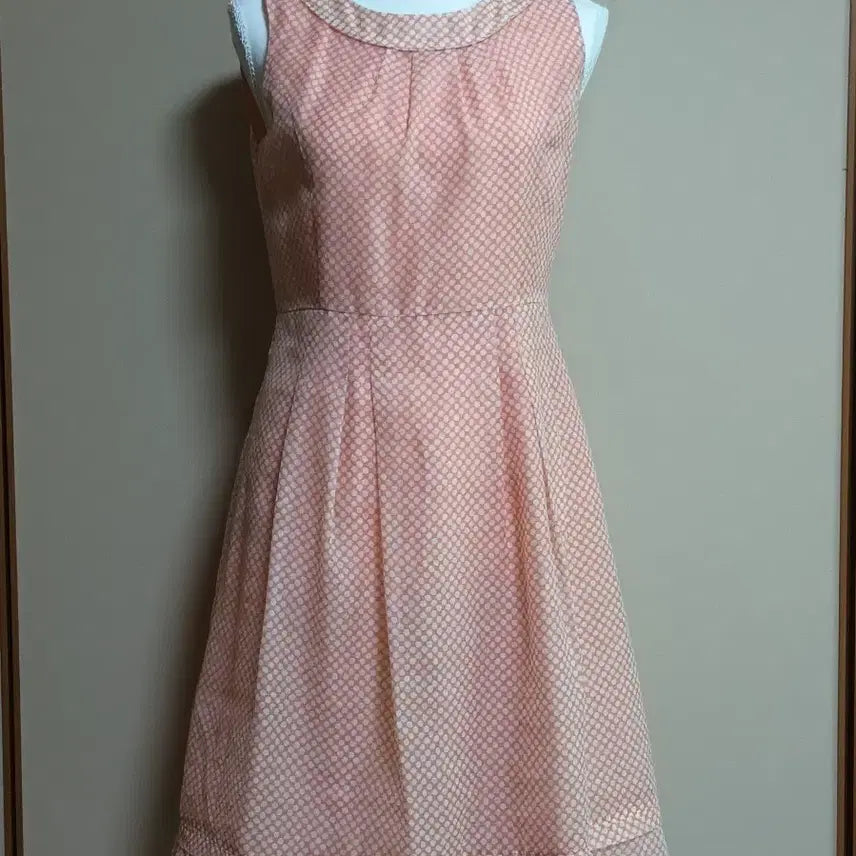 [BUNJANG] Olivia Lauren Orange Pink Organza Dress / 새옷)올리비아 로렌 원피스 90