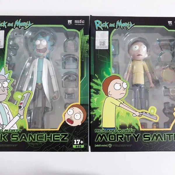 [BUNJANG] Pondjoi Rick and Morty Action Figure Bundle Set / (일괄) 릭앤모티 폰드조이 액션 피규어