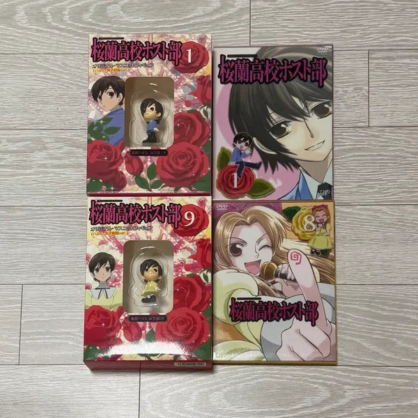 [BUNJANG] Ouran High School Host Club Limited Edition DVD & Figure Set Haruhi / 오란고교사교클럽 오란고교호스트부 초회한정판 dvd 피규어 하루히