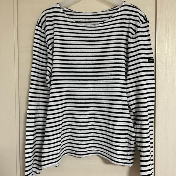 [BUNJANG] Saint James Striped T-Shirt Size 66 / 세인트제임스 스트라이프 66사이즈 추천