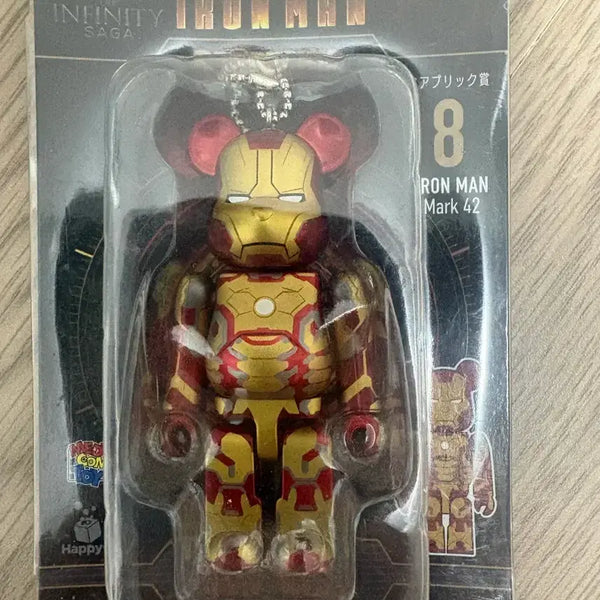 [BUNJANG] Medicom Toy Be@rbrick Iron Man Mark 42 Kuji #8 Marvel / 미개봉,새상품) 베어브릭 아이언맨 마크 42 쿠지 8번 마블