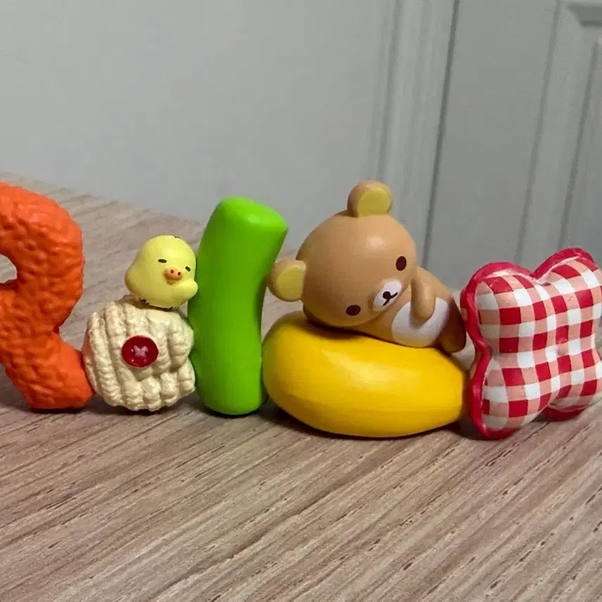 [BUNJANG] Rilakkuma Re-Ment Alphabet Relax Figure / 리락쿠마 리멘트 알파벳 릴렉스 relax