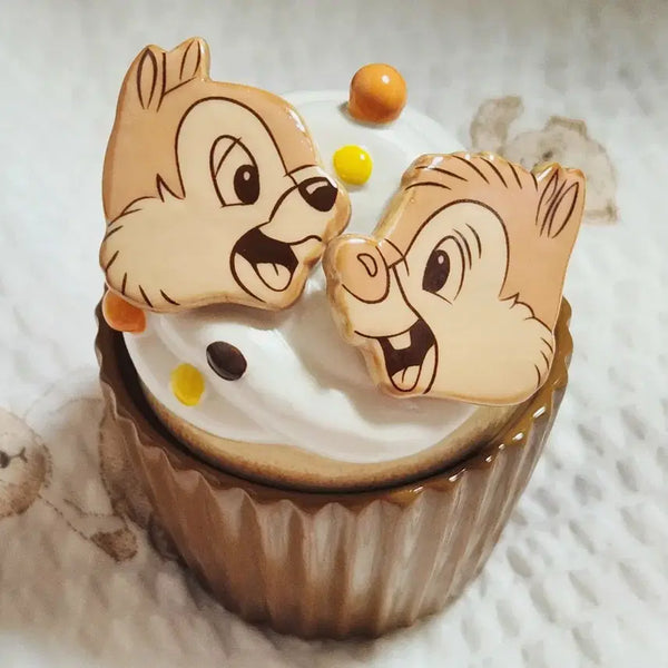 [BUNJANG] Disney Chip 'n' Dale Cupcake Canister / 디즈니 칩앤데일 컵케이크 캐니스터 팝니다.