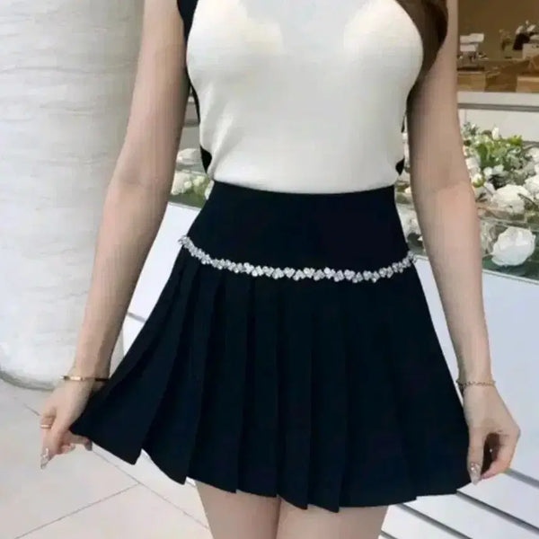 [BUNJANG] Ifwonder Moon Fever Cubic Skirt (White) / 수입의류 큐빅치마(화이트)82400 이프원더 문피버
