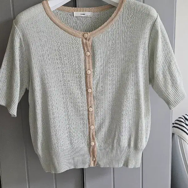 [BUNJANG] Eyelet Cardigan Free Size / 아일렛가디건free