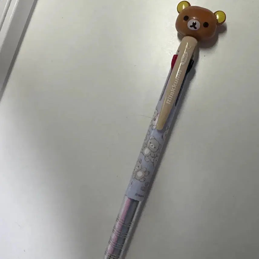 [BUNJANG] Rilakkuma 3-Color Mascot Figural Ballpoint Multi Pen / 리락쿠마 3색 마스코트 피규어 볼펜 멀티펜