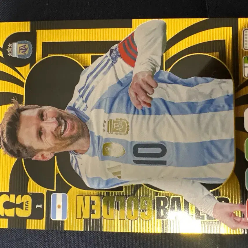 [BUNJANG] Panini Mess Golden Baller Card / 파니니 메시 골든볼러 카드