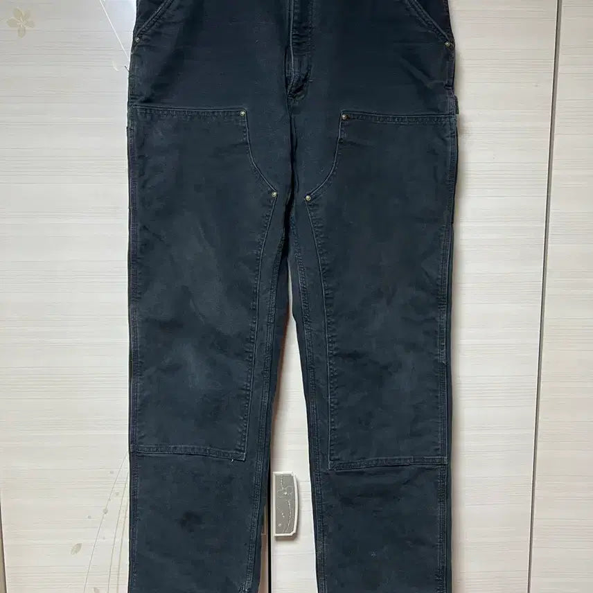 [BUNJANG] Carhartt Vintage Double Knee Black Mexico 38x34 / [38] 칼하트 빈티지 더블니 블랙 맥시코 38x34