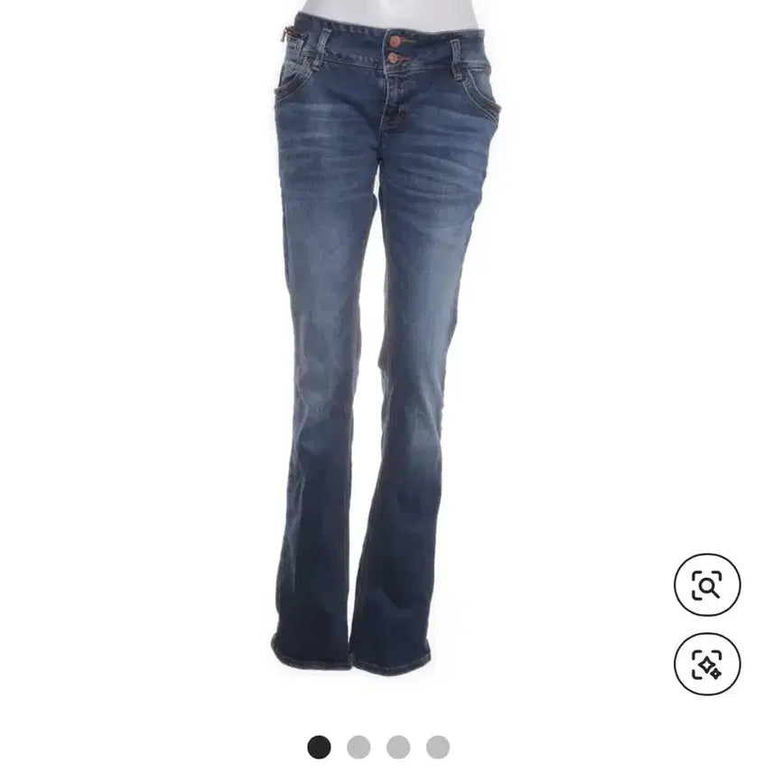 [BUNJANG] LTB Low-Rise Semi Bootcut Jeans / 빈티지 Ltb 로우라이즈 세미 부츠컷 진청바지/트루릴리전락리바이벌흑청연청