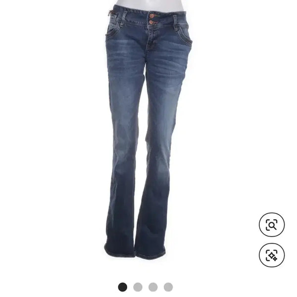 [BUNJANG] LTB Low-Rise Semi Bootcut Jeans / 빈티지 Ltb 로우라이즈 세미 부츠컷 진청바지/트루릴리전락리바이벌흑청연청