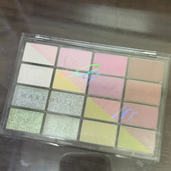 [BUNJANG] WAKEMAKE Blurring Shadow Palette #17 Lime Crush / (단종템) 웨이크메이크 블러링 섀도우 팔레트 17호 라임 크러쉬