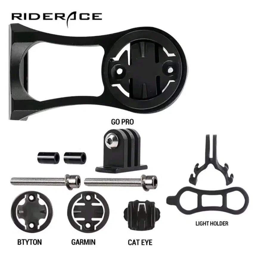 [BUNJANG] Universal Speedometer and Light Mount Bracket for IGPSPORT, XOSS, CYCPLUS, Garmin / [낼도착] 자전거속도계라이트마운트 브래킷