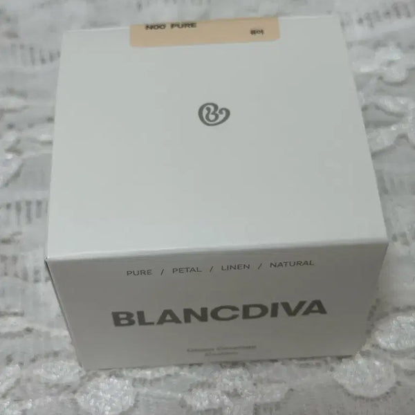 [BUNJANG] BlanDiva Glim Coverage Cushion (Set: Main + Refill) N00 Pure / 블랑디바 글림 커버리지 쿠션 13g N00 퓨어(화이트) (본품+리필)
