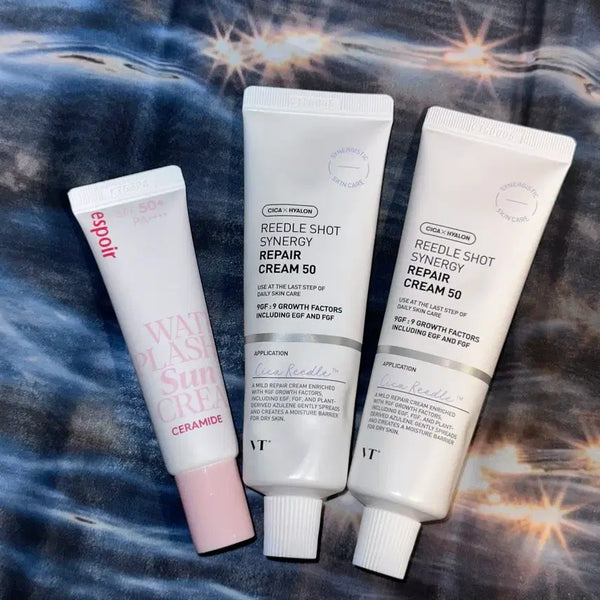 [BUNJANG] VT Cosmetics Cica Riddle Shot Synergy Repair Cream 50ml (Set of 2) / (새상품)VT 브이티 시카 리들샷 시너지 리페어 크림 50 2개