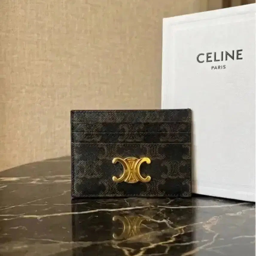 [BUNJANG] Celine Triomphe Card Wallet / [S급/ 정품] 셀린느 트리옹프 카드지갑