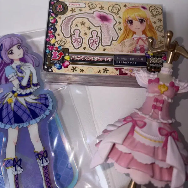 [BUNJANG] Aikatsu! Aikatsu! Stars! Japanese Version Trading Card Bundle (31 cards) / 아이카츠 아이엠스타 벽돌 일판 위주 31장 일괄 대량 판매+ 스미레 아크릴+ 오키 토르소