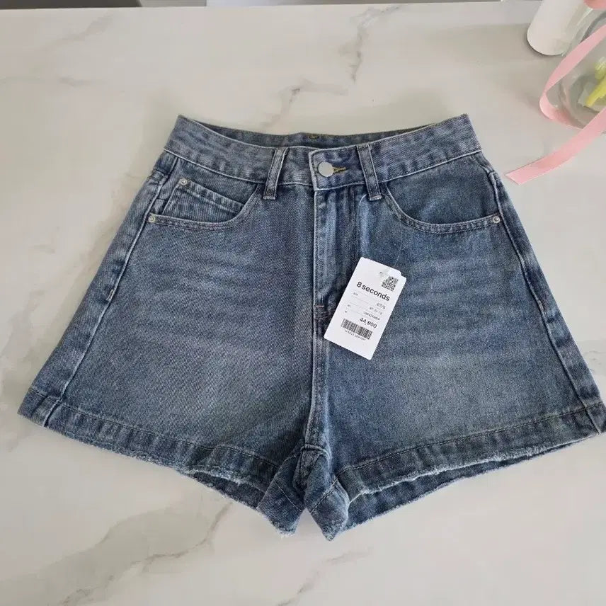 [BUNJANG] 8 Seconds Denim Hot Pants Size S / 새상품 8세컨즈 데님 핫팬츠 S/67