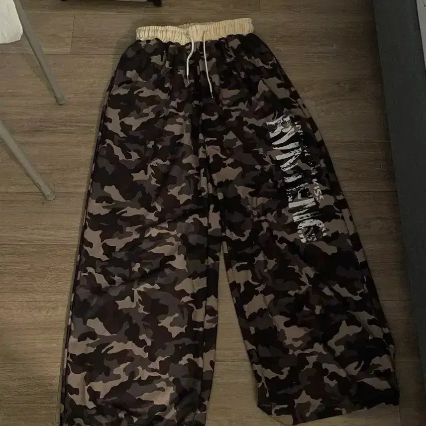 [BUNJANG] Cargo Jogger Pants Camouflage / 카고팬츠 츄리닝 바지/락시크펑크밀리터리조거팬츠카모플라쥬