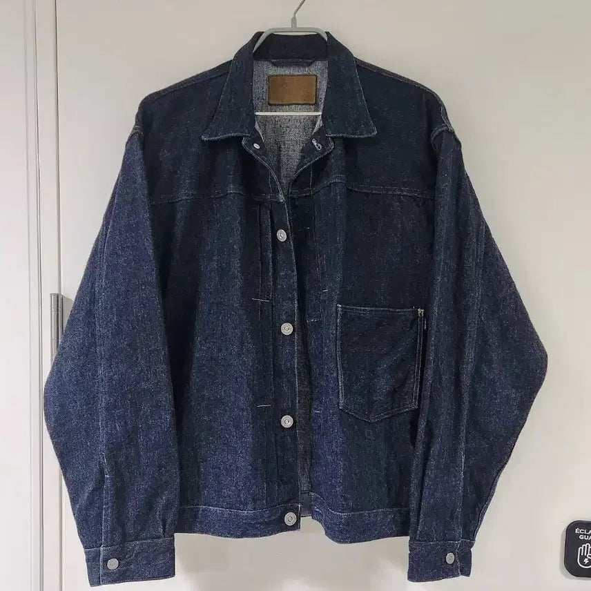 [BUNJANG] Old Joe 25SS Jacket + 24SS Trousers Denim Set-up / 42, 34) 올드조 원포켓 진자켓+990벨트리스 진 트라우더 셋업